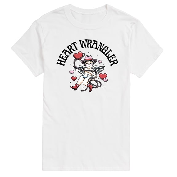 Instant Message - Heart Wrangler Short Sleeve Graphic T-Shirt