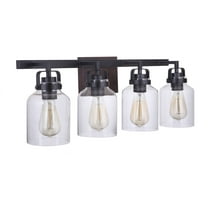 Craftmade Lighting - Indoor Wall Lighting - Foxwood 4 Light Transitional Bath