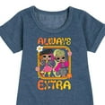 thumbnail image 3 of LOL OMG! Fashion Dolls - Always Extra - Toddler & Youth Girls Fleece Dress, 3 of 5
