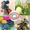 thumbnail image 3 of <p>Knitting Looms Set Knitting Loom Tool Kit Diy Knitting Looms Set Round Knitting Loom Diy Knitting Tool Round Knitting Looms Set Multipurpose DIY Knitting Loom Tool Kit For, 3 of 7