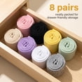 thumbnail image 5 of TRANSLINK 8-Pack Low Cut Ankle Socks for Women No-Show Invisible Casual Breathable Athletic Socks Bulk for Sports Daily Wear, 5 of 7