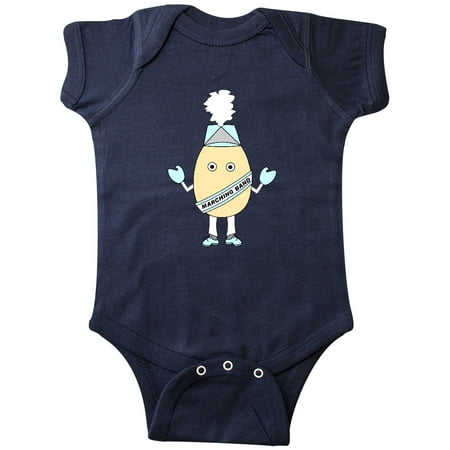 

Inktastic Marching Band Egghead White Gift Baby Boy or Baby Girl Bodysuit