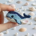 thumbnail image 4 of Octopus Bead Embroidery Kit, DIY Animal 3D Bead Embroidery Craft Kit with Full-Color Instructions, Marine Life Bead Embroidery Kit for Beginners, Suitable for Craft Enthusiasts (2 Pieces), 4 of 7