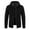 Black, variant on Mens Heavy Warm Sherpa Fleece Lined Hoodie Jackets Long Sleeve Full Zip Up Thick Cable Knitted Cardigan Sweater Coats with Pockets(Army Green,L)