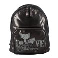 thumbnail image 1 of Mini Backpack Love Glitter Gris ATMPACKS Mochila, 1 of 3