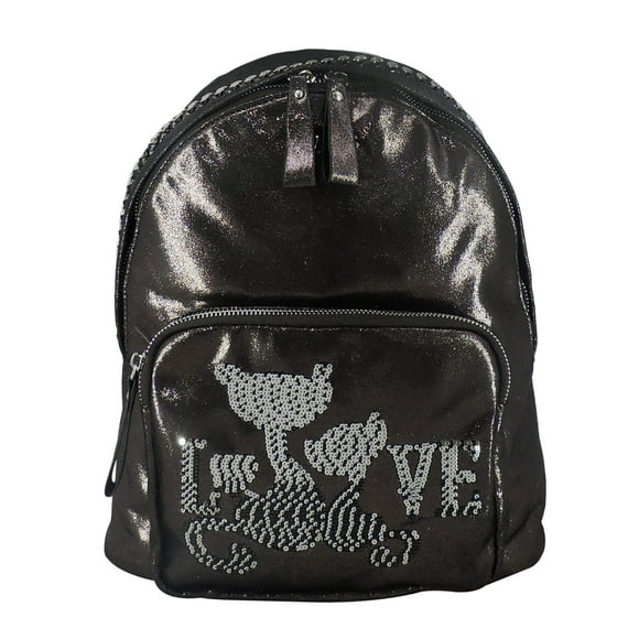 Mini Backpack Love Glitter Gris ATMPACKS Mochila