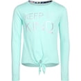 thumbnail image 2 of RBX Girls’ Active Pants Set – 3 Piece Long Sleeve Shirt, Tank Top, and Leggings (4-16), 2 of 7