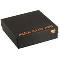 thumbnail image 2 of Alex and Ani Initial R Charm Bangle, Silvertone, 2 of 2