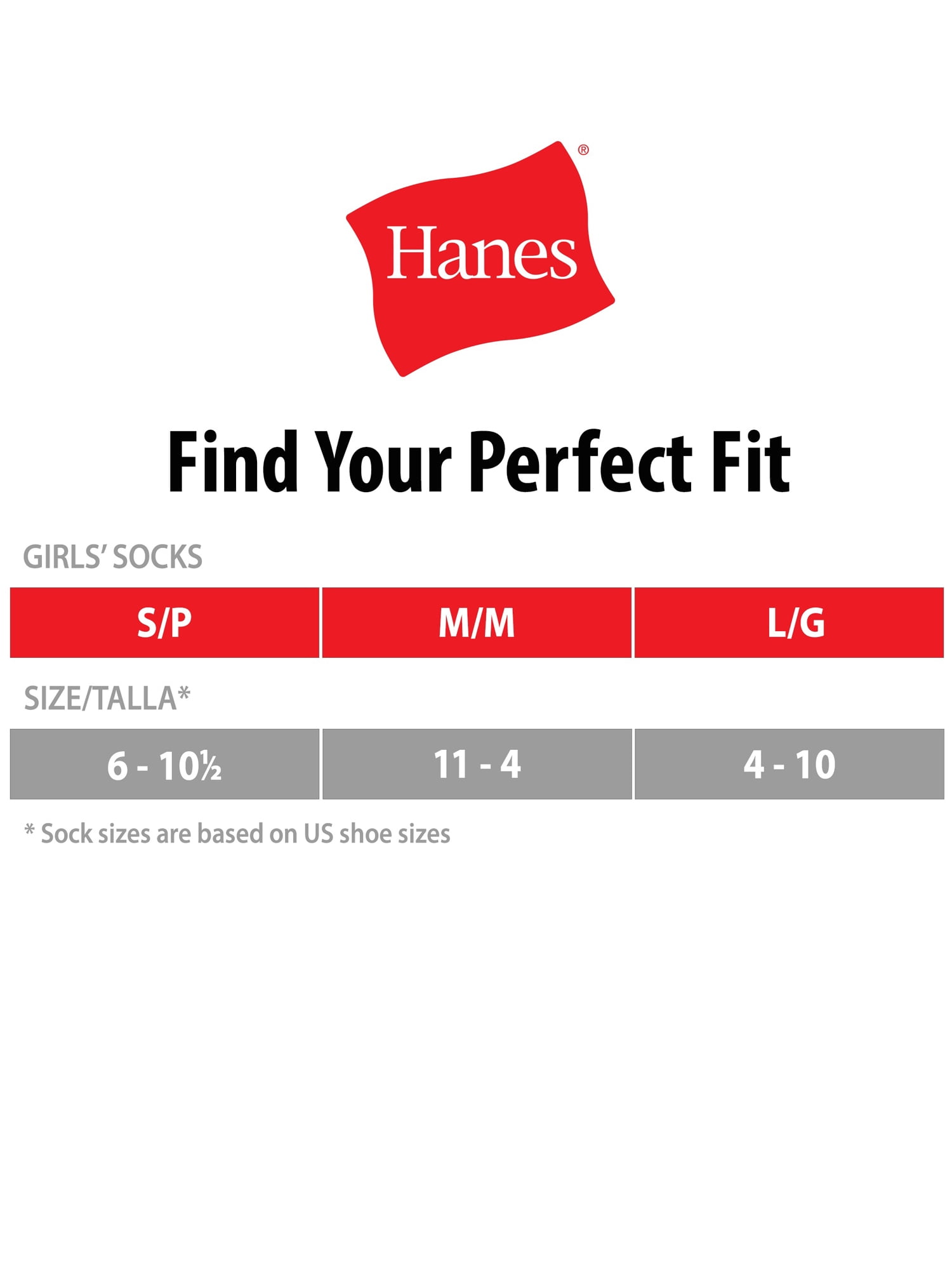 Hanes Girls Extreme Value Ankle Socks, 20 Pack, Sizes (S-L)