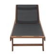 thumbnail image 4 of Caspian Eucalyptus Wood Outdoor Lounge Chair with Mesh Seating/Set of 2, 4 of 8