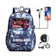 thumbnail image 1 of Mochila antirrobo USB para mujer, morral escolar para adolescentes, mochila de estudiante de lona para niño y niña, bolso para niños, A-1, 1 of 4