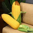 thumbnail image 5 of 17.7in Corn Plush Pillow, Realistic Stuffed Vegetable Doll with Soft Cotton Fabric, Cute Funny Simulation Toy for Kids Boys Girls, Cozy Hugging Cushion, Birthday Holiday Gift and Home Sofa Decoration, 5 of 6