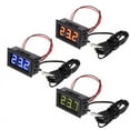 thumbnail image 6 of Digital Led -50~110°C Thermometer Dc 5-12V Car Temperature Panel Meter Gauge, 6 of 7