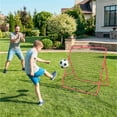 thumbnail image 2 of Soozier 5 Angles Adjustable Soccer Rebounder Net, Red, 2 of 10
