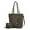Olive, variant on Emery Vegan Leather Women's Tote Bag with Wallet - 2 pieces by Mia K- Yellow