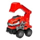 thumbnail image 5 of Camiones de juguete para niños, modelo de vehículo de ingeniería para niños de 3, 4 y 5 años Excavadora roja, 5 of 9