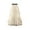 Beige, variant on Daznico Women's Summer High-Waisted Fairy Ruffle Skirt, Mid to Long Wavy Mesh Half Skirt, Flowing and Lightweight,Size One Size