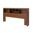 thumbnail image 4 of Prepac Sonoma Collection Manufactured Wood King Size Storage Headboard, 4 of 5