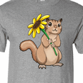 thumbnail image 4 of Inktastic Cute Chipmunk with Sunflower T-Shirt, 4 of 5