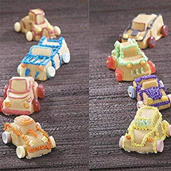 6 Truck Jeep Car Shape Mould Silicone Cake Baking Mold/Cake Pan Muffin Cups JA 