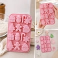 thumbnail image 5 of 14 Cavity Christmas Silicone Chocolate and Cookie Mold, Nonstick Baking Tray, for Holiday Candy, Cookies and Kitchen Crafts, 5 of 6