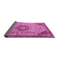 thumbnail image 2 of Ahgly Company Indoor Square Medallion Pink Traditional Area Rugs, 6' Square, 2 of 4