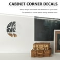 thumbnail image 3 of ADDHAT Adhesivo De Pared Reflectante Baloncesto Plata Autoadherible Para Hogar, 3 of 7