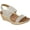 Taupe, variant on Skechers Women's Beverlee-Smitten Kitten Wedge Sandal