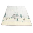 thumbnail image 4 of Alfombra De Juegos Para Gatear Para Bebés, Alfombra De Juegos Para Bebés Plegable Que Ahorra Trabajo XPE 180x150cm Con Bolsa De Almacenamiento Para Exteriores Anggrek AGX1277, 4 of 8