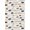 Beige, Pattern 15, variant on ODIKA 4'x6' Black White Striped Geometric Diamond Washable Area Rug Inspired Horizontal Band Design with Dotted Non-Slip, Chair-Friendly, Flatwoven for Home Office, Under Desk