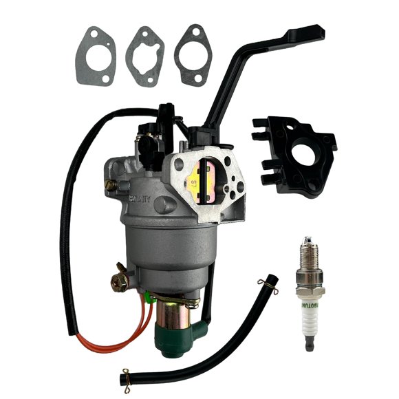 TURBOTUNITY Generator Carburetor Kit for Champion Predator Generac 420cc 439cc 459cc 11hp 13hp GX390 6500 8750 9000 5500 7000 8000 7500 9500 Watts
