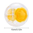 thumbnail image 3 of Hamster Exercise Ball Silent, Transparent, Breathable, Promote Exercise Health, Reduce Stress, Easy to Clean, Hamster Accessory, for Syrian Dwarf Hamster, Gerbils, Small Pets, 3 of 6