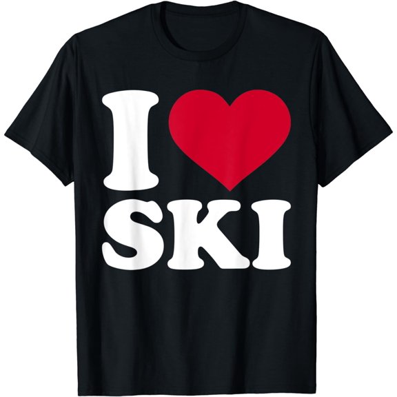 I love ski T-Shirt