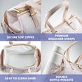 thumbnail image 6 of Fit + Fresh Copley Insulated Lunch Bag for Women, Ivory Leopard Print, 6 of 10