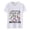 White, variant on Women's Pi Day Stylish Printed T Shirt Top with Design Sense, S, Red