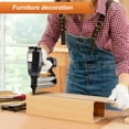 thumbnail image 4 of GOXAWEE Pneumatic Brad Nailer with 2000-Piece F Nails, Corded Nail Gun for Upholstery and Woodworking Projects, 4 of 9