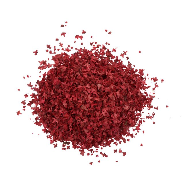 Wweixi Feuilles Miniatures Réalistes Simulation Feuilles pour Train Mini Modèle Disposition DIY Rouge 35ml