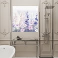 thumbnail image 4 of Wall Art Prints, Lavender Framed Canvas Prints for Bedroom Living Room Bathroom Office, Pastoral Pastel Purple Pink Wildflower Gallery Wrap Wall Art Poster for Gifts Home Decor 8"x8", 4 of 9