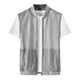 thumbnail image 2 of pstuiky Camisetas sin mangas, Chaleco de verano transpirable con malla y protección solar para hombre, con bolsillo interior para pesca al aire libre Tops elegantes para mujer xl, 2 of 9