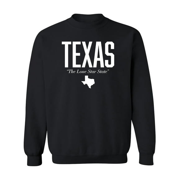 Texas The Lone Star State Crewneck Sweatshirt