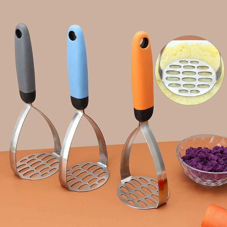 Convenient Manual Mud Press Comfortable Grip Potato Masher Press