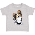 thumbnail image 3 of Inktastic Tricolor Papillon Boys or Girls Toddler T-Shirt, 3 of 5