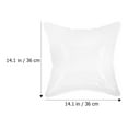thumbnail image 2 of VERDANVERSE Transparent Inflatable Camping Pillow Insert Portable Clear Cushion For Outdoor Use For Travel Home And, 2 of 8
