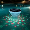 thumbnail image 4 of SIfdSeng My Items Outdoor Solar Floating Led Pond Light Magical Sphere for Garden Hollow Design Water Pool Light, 4 of 9