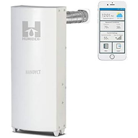 Apartment dehumidifier and extractor - HCS-APT-HC myHome Wireless & Mobile APP -