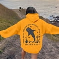 thumbnail image 2 of Puliio Womens Oversized Whale Shark Graphic Print Pullover Hoodies Fall Casual Long Sleeve Hooded Sweatshirts, 2 of 6