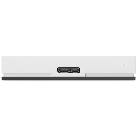 Seagate - Game Drive for PlayStation Consoles 5TB External USB 3.2 Gen 1 Portable Hard Drive with Blue LED Lighting - White