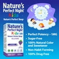 thumbnail image 6 of Nature’s Perfect Night Kids, Melatonin 1mg Supplement, 100 Chewable Tablets, Natural Grape Flavor, 6 of 8