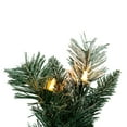 thumbnail image 2 of Vickerman 9' x 10" Frosted Mixed Pine Garland, Clear Incandescent Mini Lights., 2 of 6