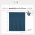 thumbnail image 6 of GoDear Design Adjustable Sliding Panel Track Blind 45.8"- 86" W x 96" H, Vertical Blinds, Semi-sheer, Sapphire, 6 of 9